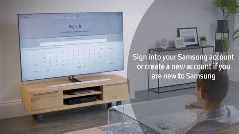 Set up your Samsung TV 